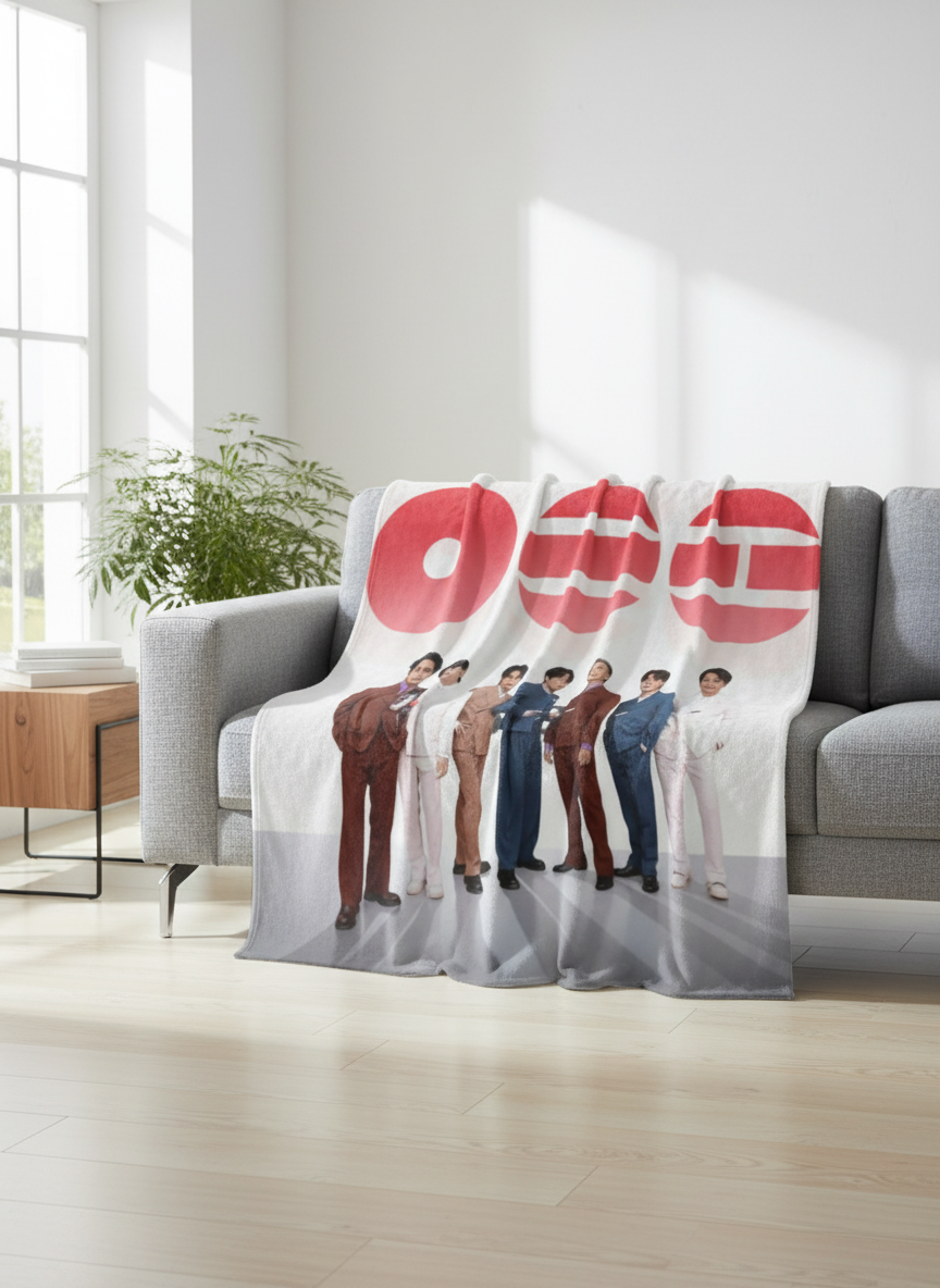 BTS Arirang Plush Blanket